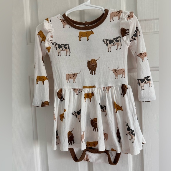 Kyte Baby Animal Farm Moo Twirl NWOT - Picture 1 of 3
